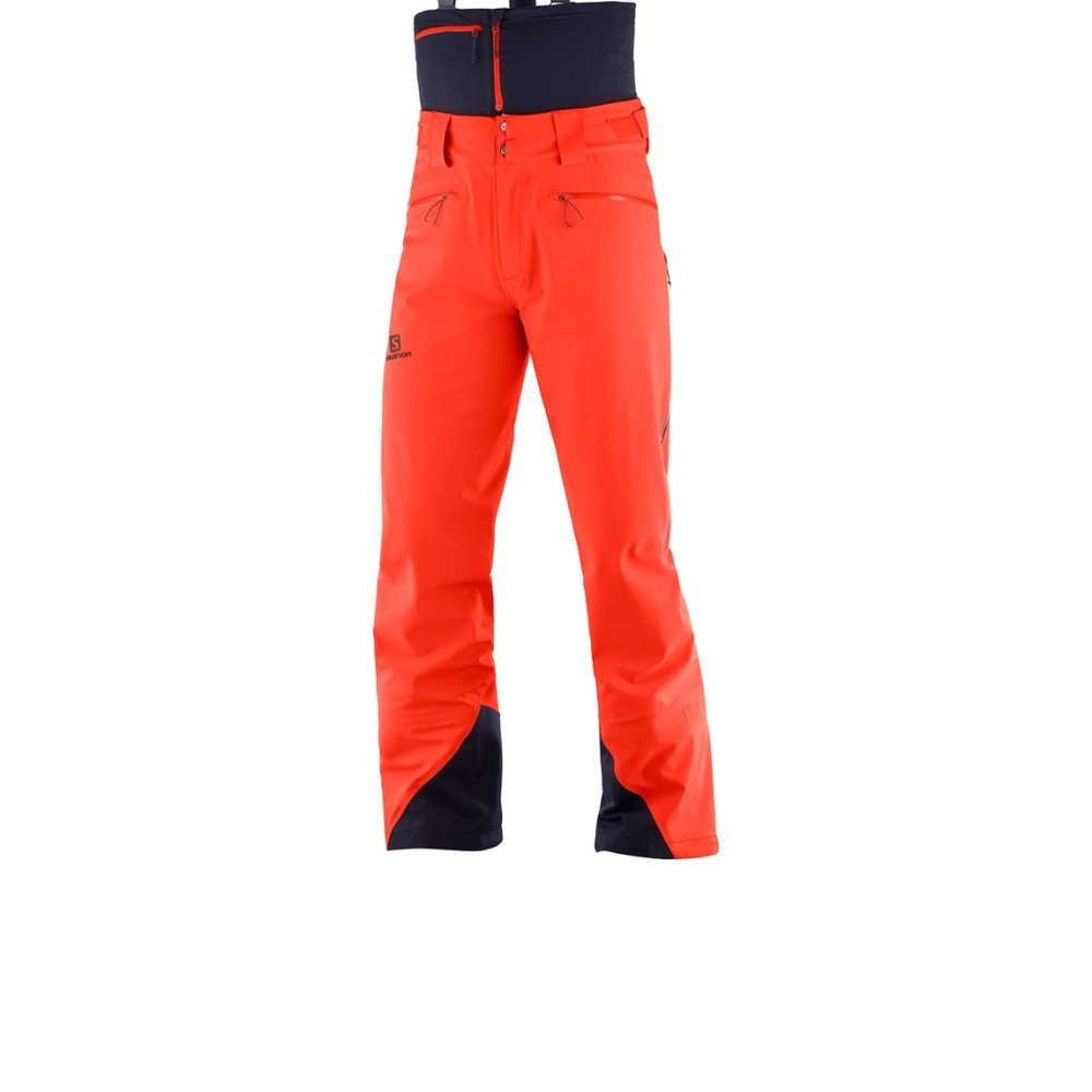 Salomon Mens Icestar 3L Trousers (Cherry Tomato)